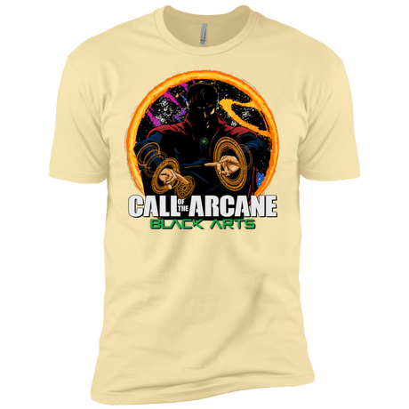 T-Shirts Banana Cream / X-Small Black arts Men's Premium T-Shirt