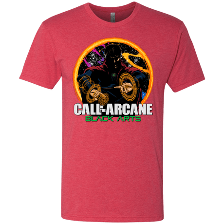 T-Shirts Vintage Red / Small Black arts Men's Triblend T-Shirt