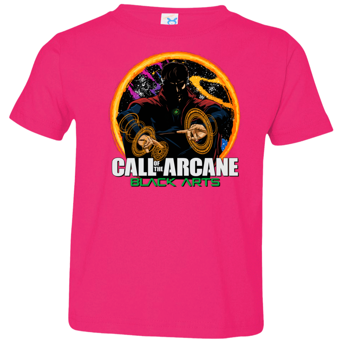 T-Shirts Hot Pink / 2T Black arts Toddler Premium T-Shirt