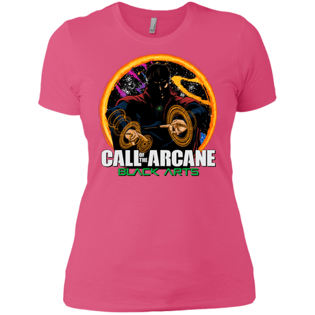 T-Shirts Hot Pink / X-Small Black arts Women's Premium T-Shirt