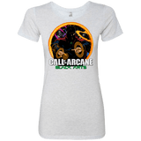 T-Shirts Heather White / Small Black arts Women's Triblend T-Shirt