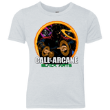 T-Shirts Heather White / YXS Black arts Youth Triblend T-Shirt