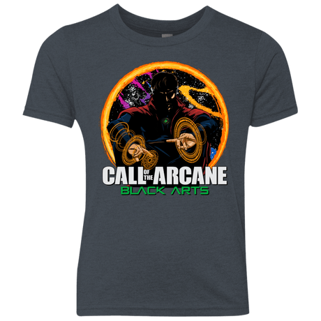 T-Shirts Vintage Navy / YXS Black arts Youth Triblend T-Shirt