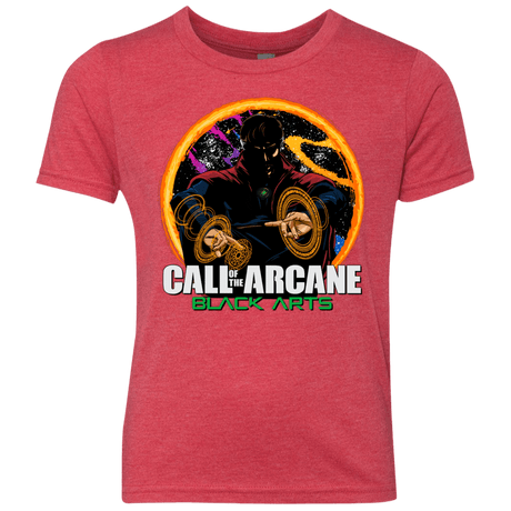 T-Shirts Vintage Red / YXS Black arts Youth Triblend T-Shirt