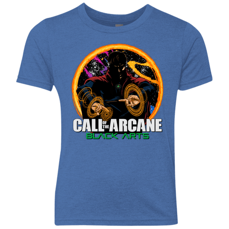 T-Shirts Vintage Royal / YXS Black arts Youth Triblend T-Shirt