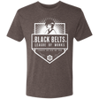 T-Shirts Macchiato / S Black Belts League of Monks Men's Triblend T-Shirt