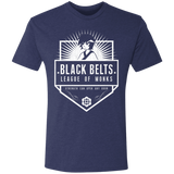 T-Shirts Vintage Navy / S Black Belts League of Monks Men's Triblend T-Shirt