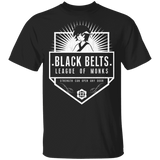 T-Shirts Black / S Black Belts League of Monks T-Shirt