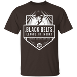 T-Shirts Dark Chocolate / S Black Belts League of Monks T-Shirt
