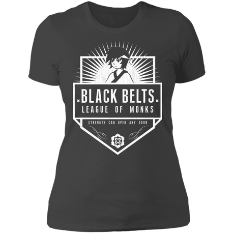 T-Shirts Heavy Metal / S Black Belts League of Monks Women's Premium T-Shirt