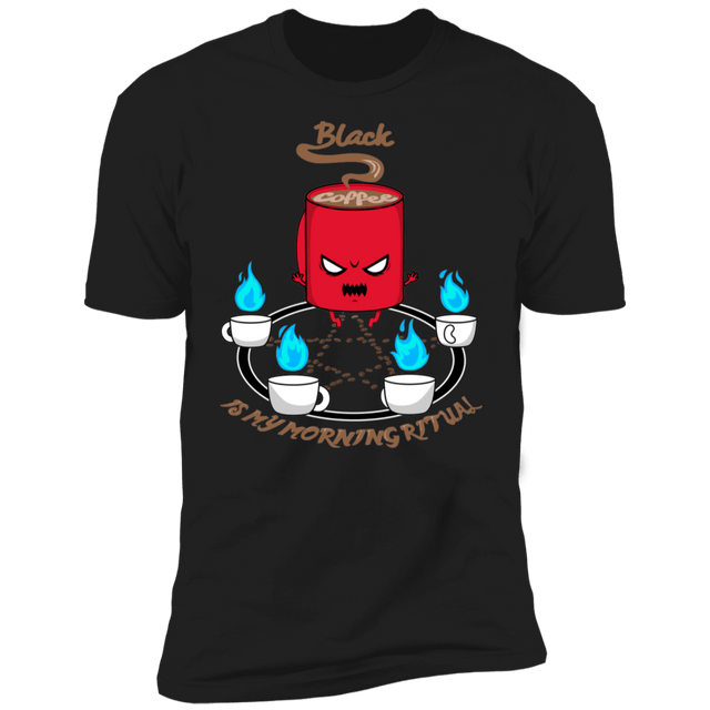 T-Shirts Black / X-Small Black Coffee Men's Premium T-Shirt