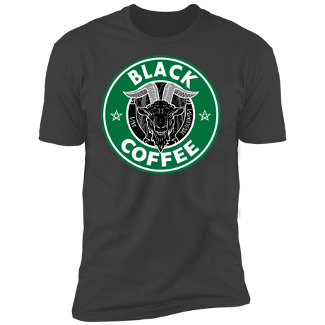 T-Shirts Heavy Metal / S Black Coffee Men's Premium T-Shirt