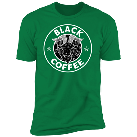 T-Shirts Kelly Green / S Black Coffee Men's Premium T-Shirt