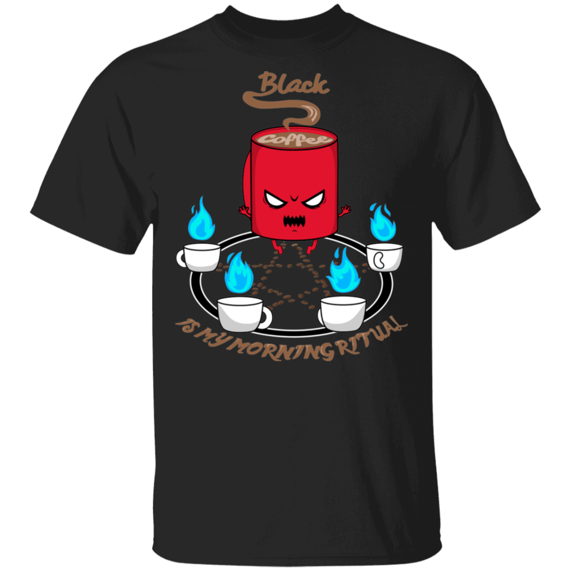 T-Shirts Black / S Black Coffee T-Shirt