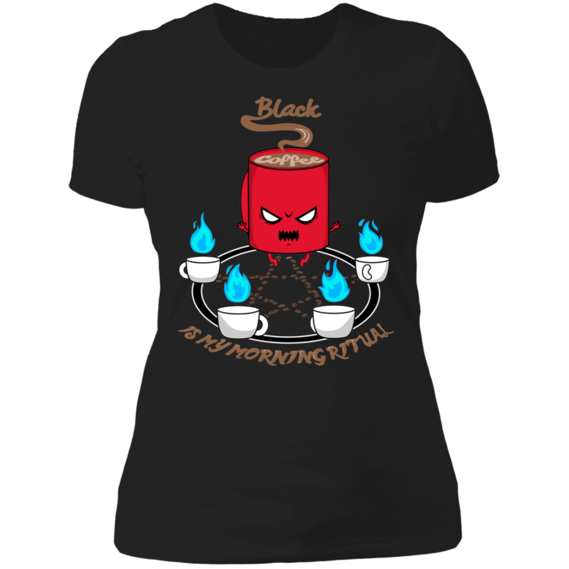 T-Shirts Black / X-Small Black Coffee Women's Premium T-Shirt