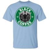 T-Shirts Light Blue / YXS Black Coffee Youth T-Shirt