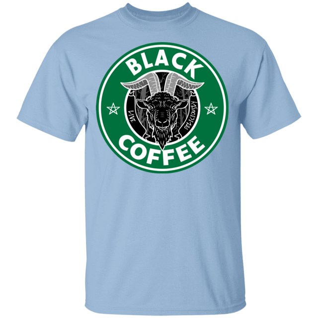 T-Shirts Light Blue / YXS Black Coffee Youth T-Shirt