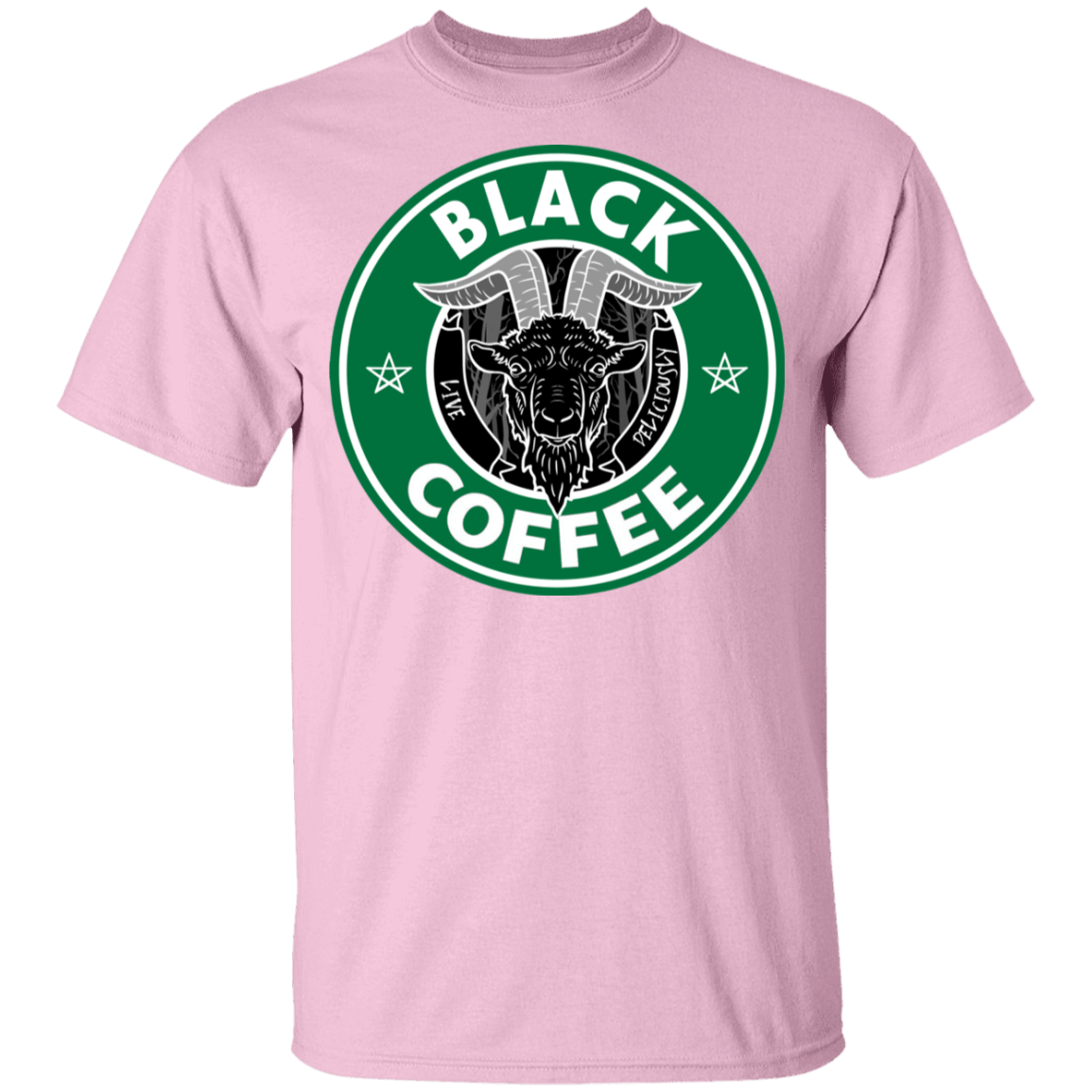 T-Shirts Light Pink / YXS Black Coffee Youth T-Shirt