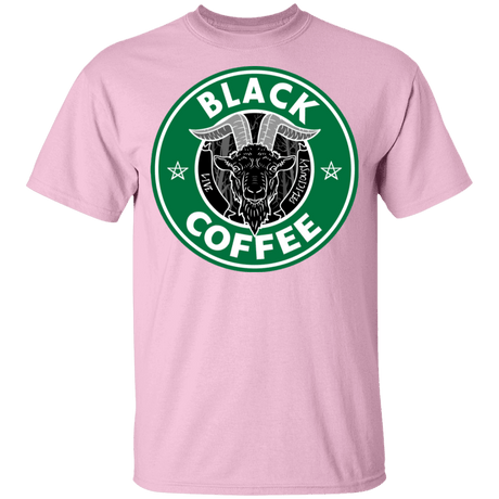 T-Shirts Light Pink / YXS Black Coffee Youth T-Shirt