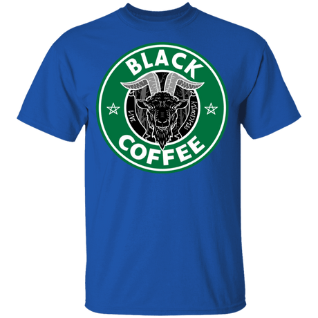 T-Shirts Royal / YXS Black Coffee Youth T-Shirt