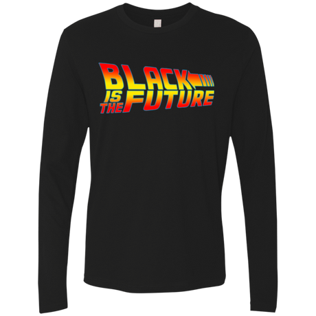 T-Shirts Black / Small Black is the future Men's Premium Long Sleeve