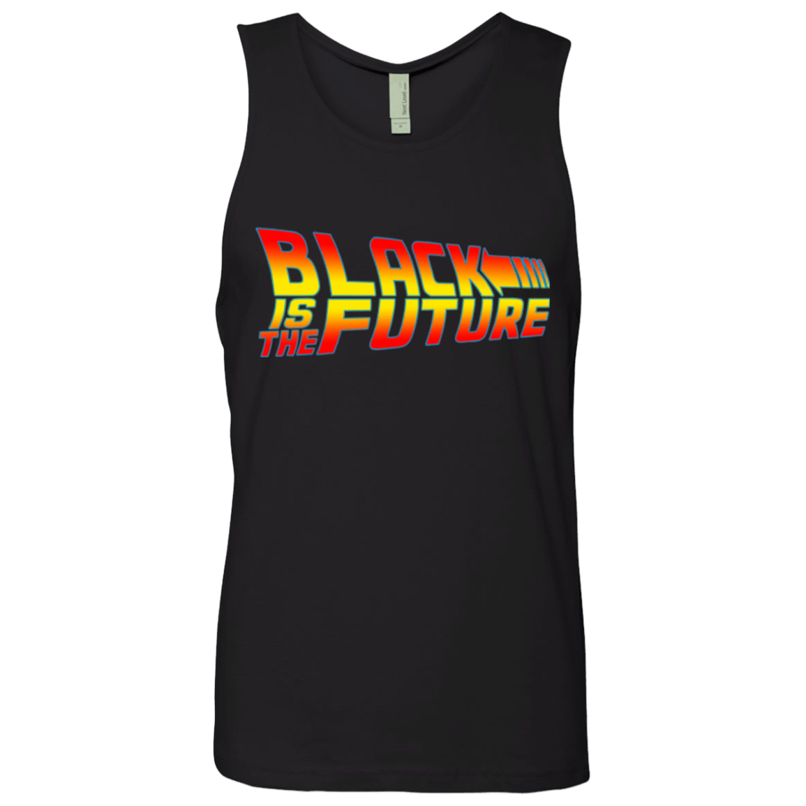 T-Shirts Black / Small Black is the future Men's Premium Tank Top