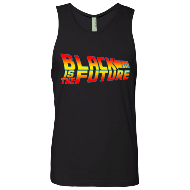 T-Shirts Black / Small Black is the future Men's Premium Tank Top