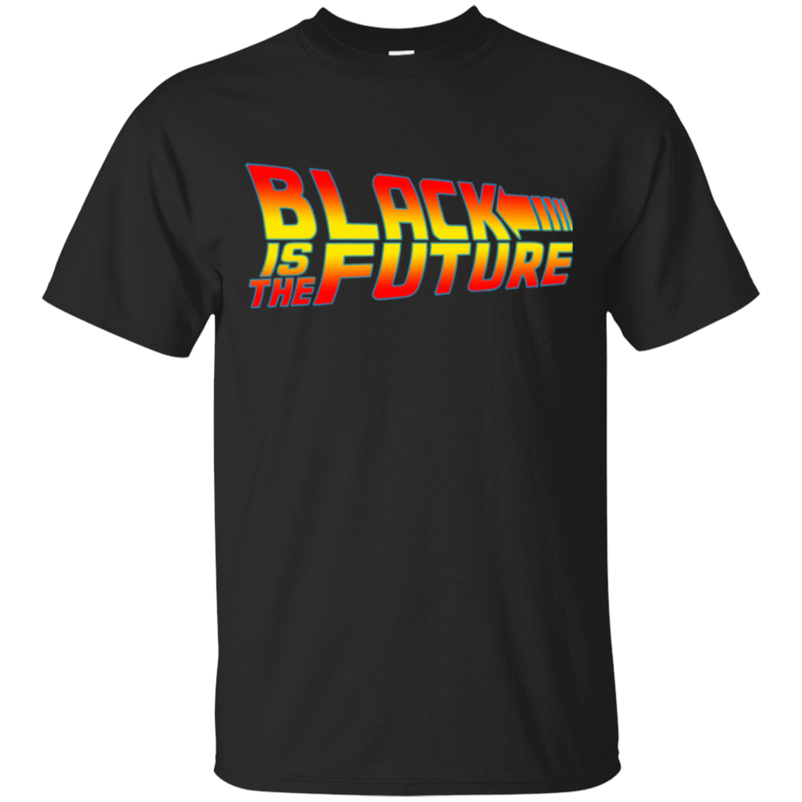 T-Shirts Black / Small Black is the future T-Shirt