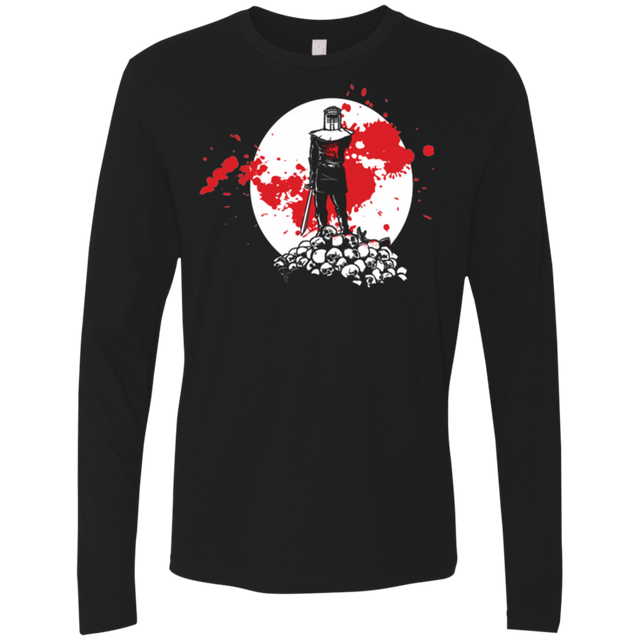 T-Shirts Black / Small Black Knight Rises Men's Premium Long Sleeve