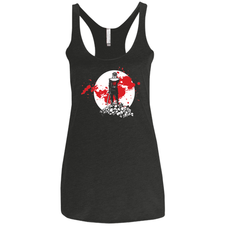 T-Shirts Vintage Black / X-Small Black Knight Rises Women's Triblend Racerback Tank