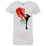 T-Shirts White / YXS Black leg 2 Girls Premium T-Shirt