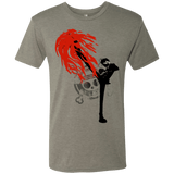 T-Shirts Venetian Grey / Small Black leg 2 Men's Triblend T-Shirt