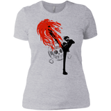 T-Shirts Heather Grey / X-Small Black leg 2 Women's Premium T-Shirt