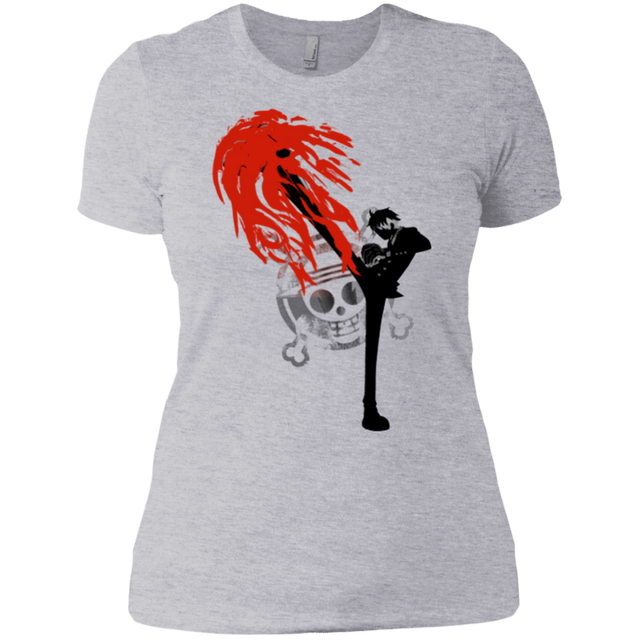 T-Shirts Heather Grey / X-Small Black leg 2 Women's Premium T-Shirt