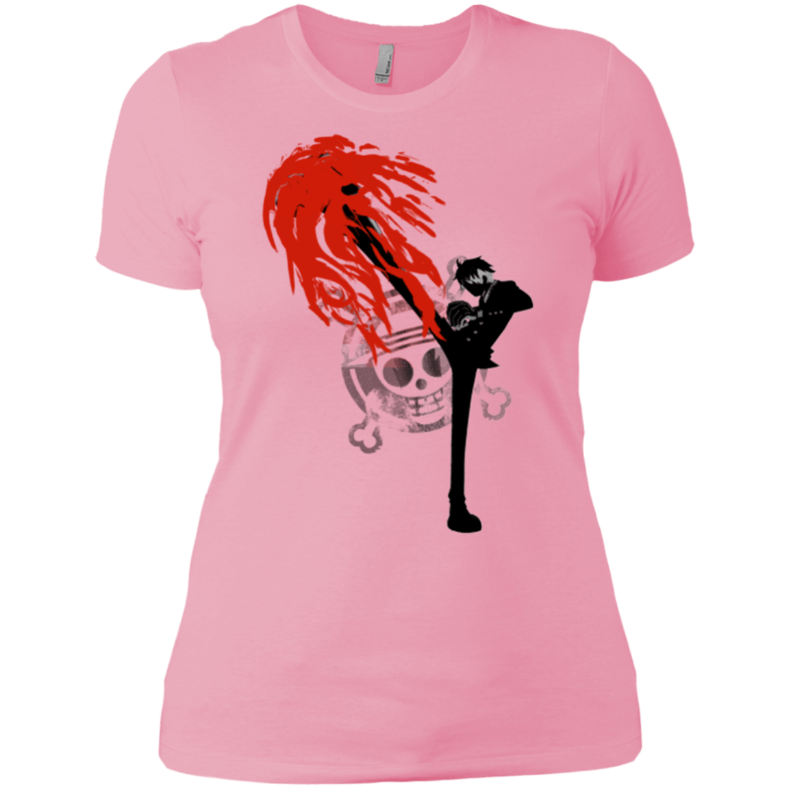 T-Shirts Light Pink / X-Small Black leg 2 Women's Premium T-Shirt