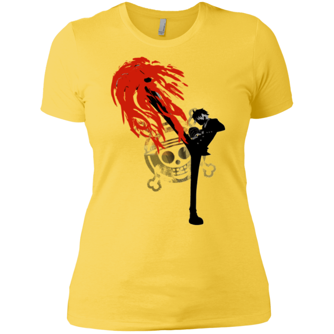 T-Shirts Vibrant Yellow / X-Small Black leg 2 Women's Premium T-Shirt