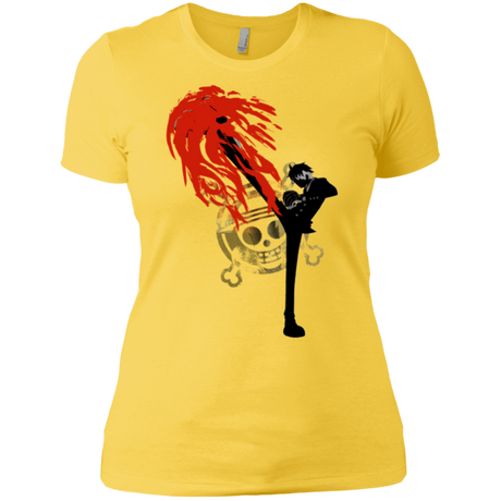 T-Shirts Vibrant Yellow / X-Small Black leg 2 Women's Premium T-Shirt