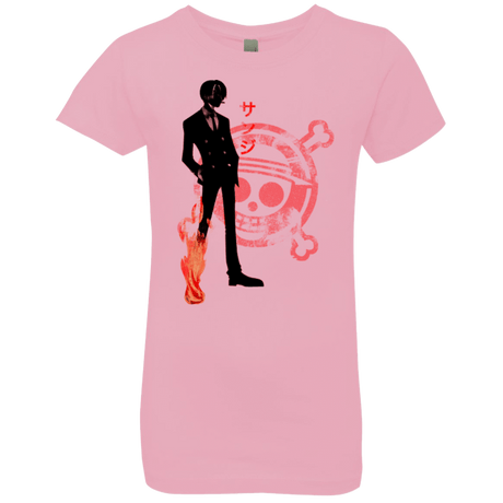 T-Shirts Light Pink / YXS Black leg Girls Premium T-Shirt