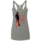 T-Shirts Venetian Grey / X-Small Black leg Women's Triblend Racerback Tank