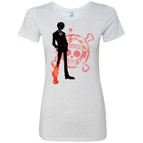 T-Shirts Heather White / Small Black leg Women's Triblend T-Shirt