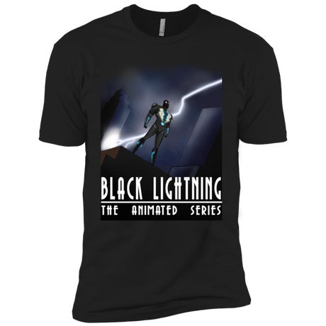 T-Shirts Black / YXS Black Lightning Series Boys Premium T-Shirt