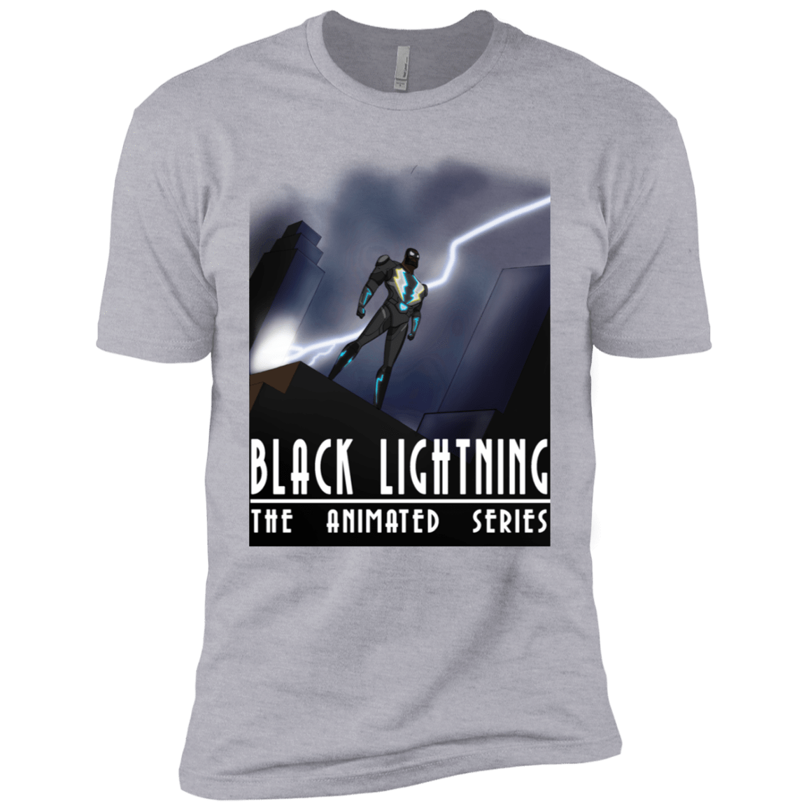 T-Shirts Heather Grey / YXS Black Lightning Series Boys Premium T-Shirt