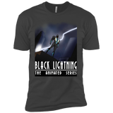 T-Shirts Heavy Metal / YXS Black Lightning Series Boys Premium T-Shirt