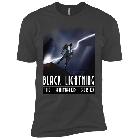 T-Shirts Heavy Metal / YXS Black Lightning Series Boys Premium T-Shirt