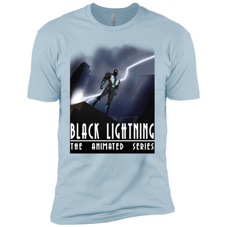 T-Shirts Light Blue / YXS Black Lightning Series Boys Premium T-Shirt