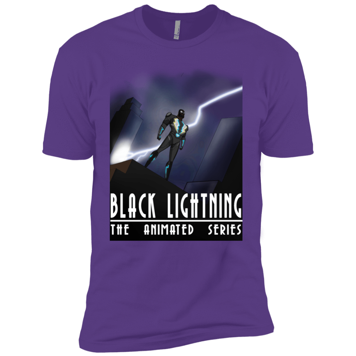 T-Shirts Purple Rush / YXS Black Lightning Series Boys Premium T-Shirt