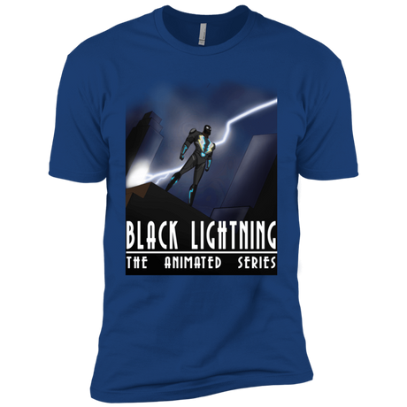 T-Shirts Royal / YXS Black Lightning Series Boys Premium T-Shirt