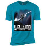 T-Shirts Turquoise / YXS Black Lightning Series Boys Premium T-Shirt