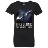 T-Shirts Black / YXS Black Lightning Series Girls Premium T-Shirt
