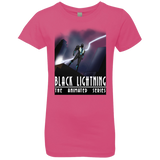 T-Shirts Hot Pink / YXS Black Lightning Series Girls Premium T-Shirt